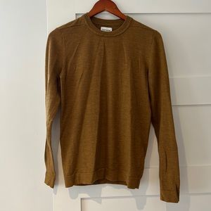 Frank And Oak 100% Merino wool fine knit sweater
